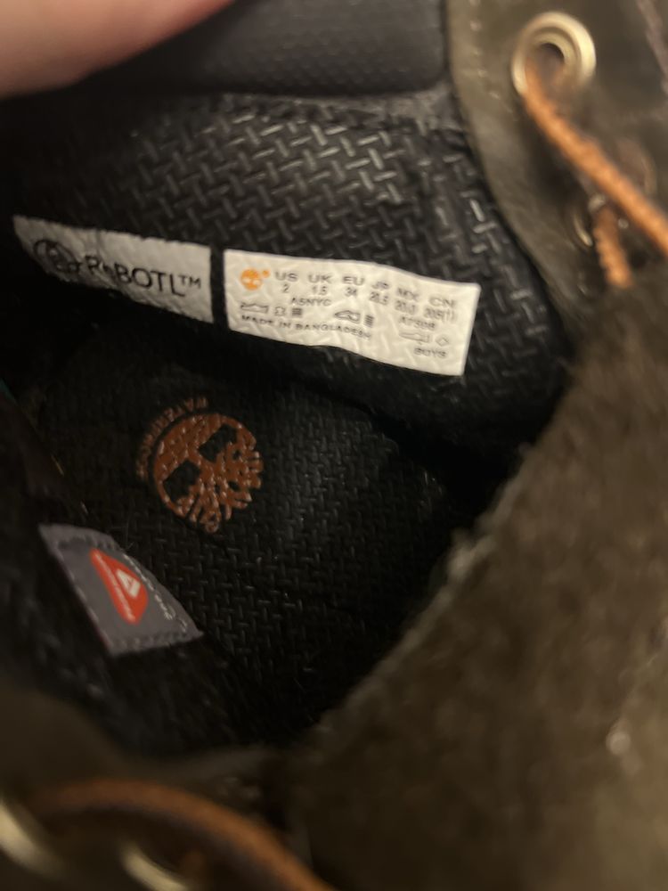 Ботинки Timberland 34 р