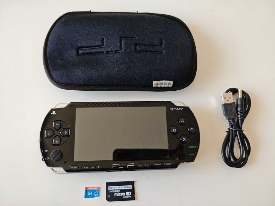 Sony PSP Playstation Portable - качени много игри