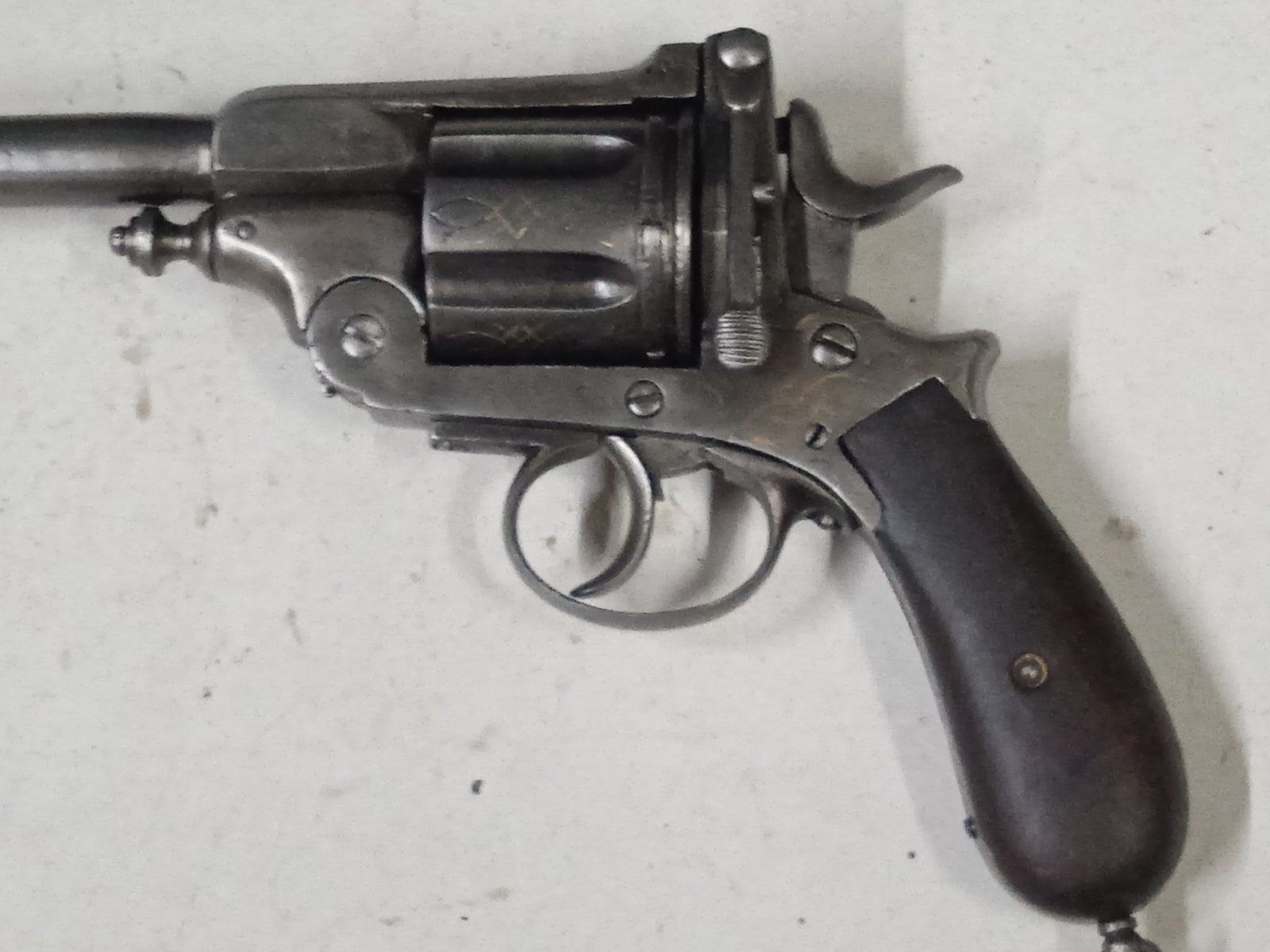 Револвер дълга цев Гасер 1880 Монтенегро, карабина пистолет