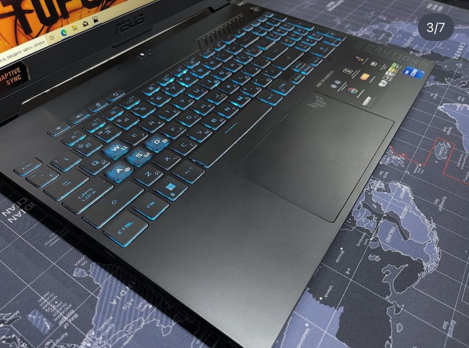 Игровой Asus TUF Gaming F15 - Core i7-12700H/RTX4060 8GB