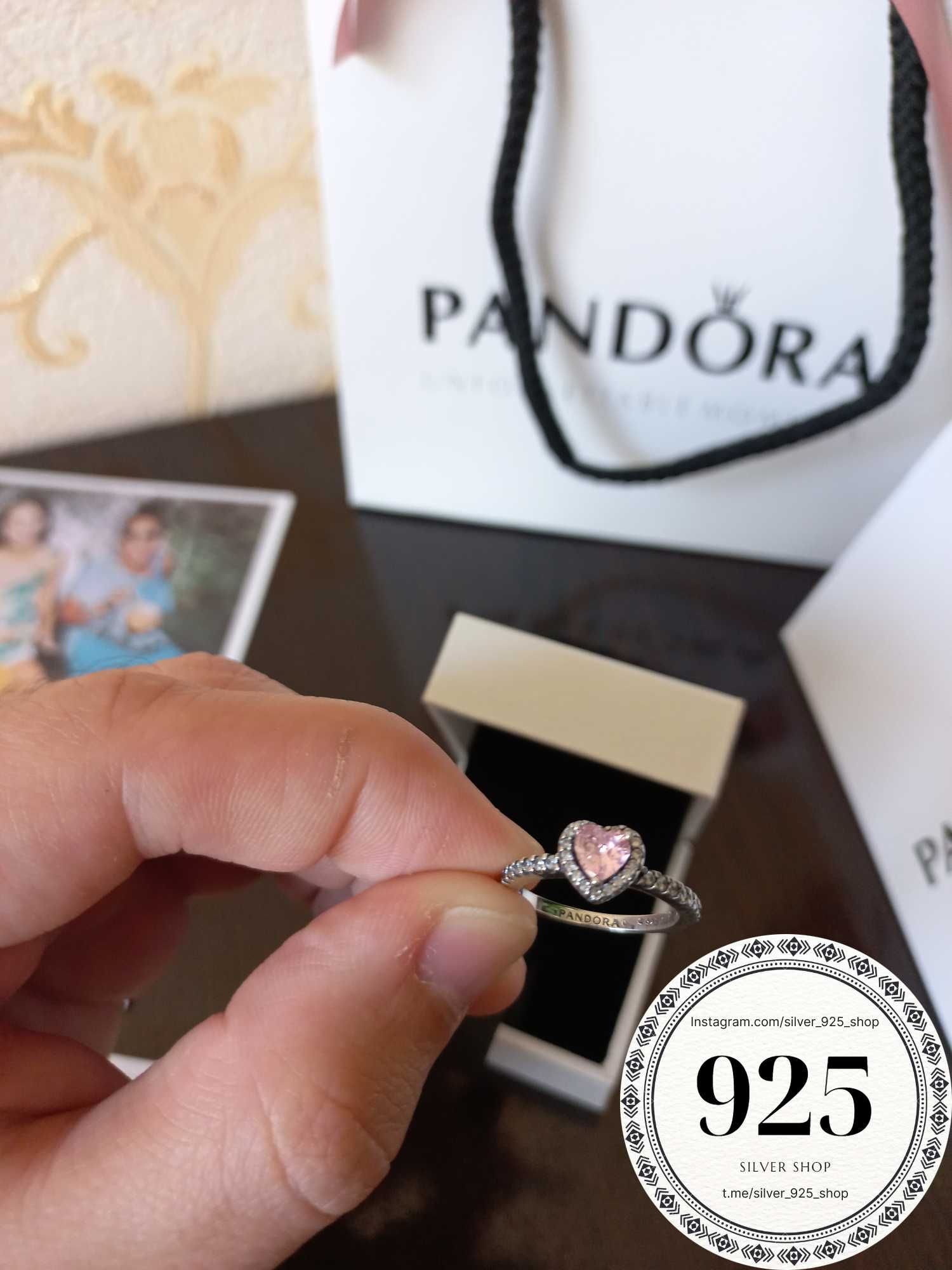 Серебряное кольцо от Pandora | Pandora брендидан кумуш узук