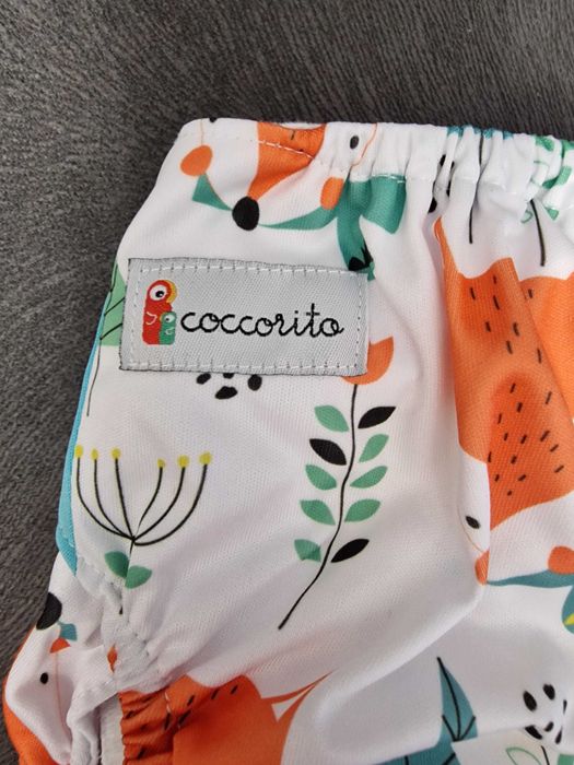 Set 12 scutece textile/refolosibile Baba+Boo și Coccorito noi