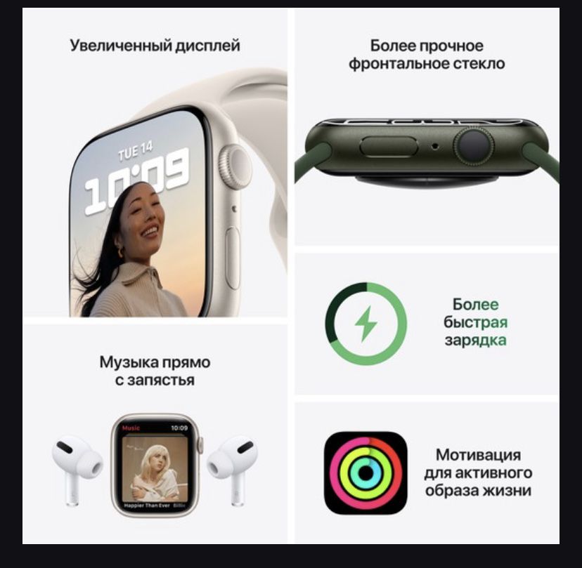 Apple Watch 7 45 мм часы