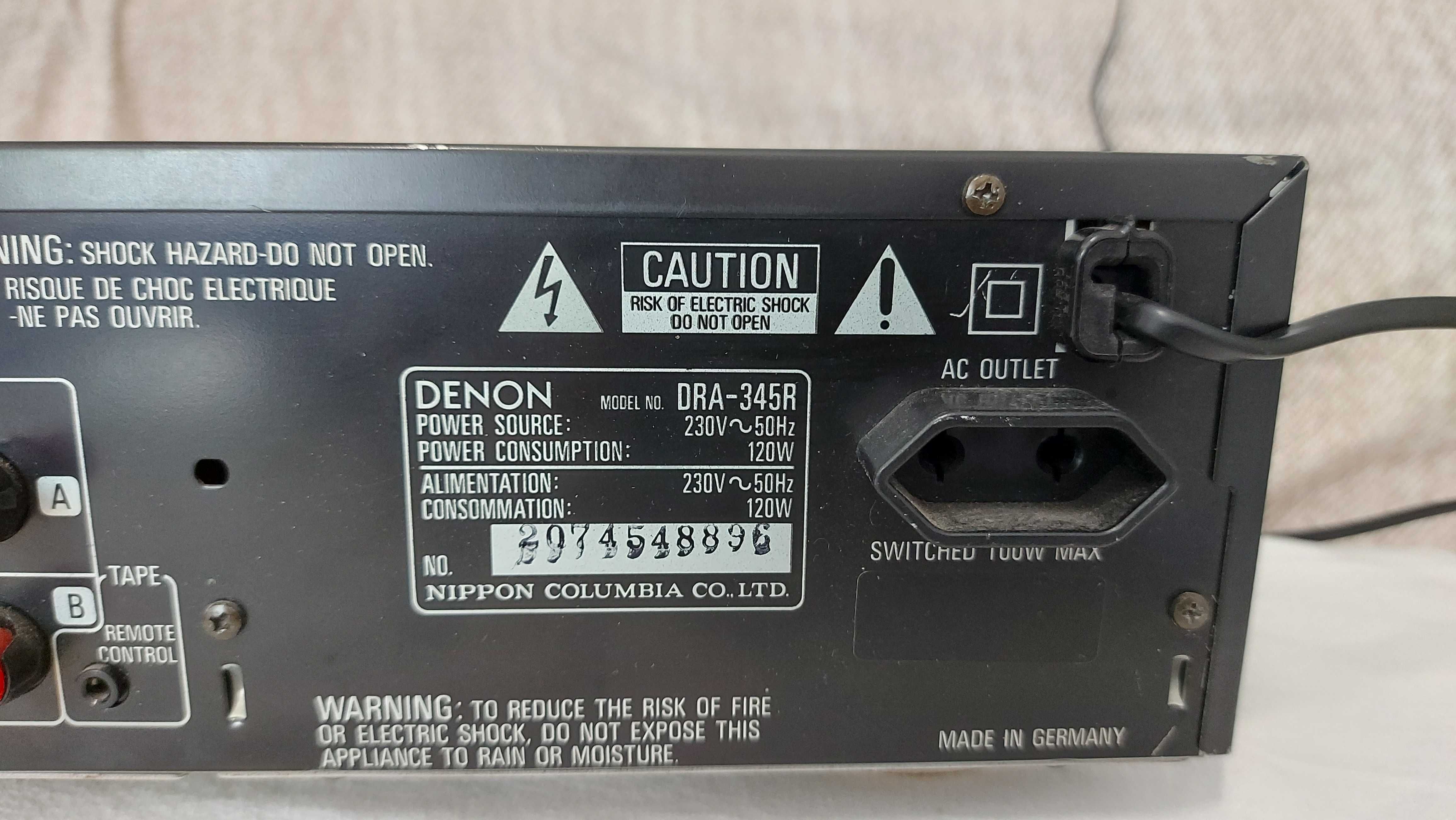 Receiver amplituner Denon PMA 345R