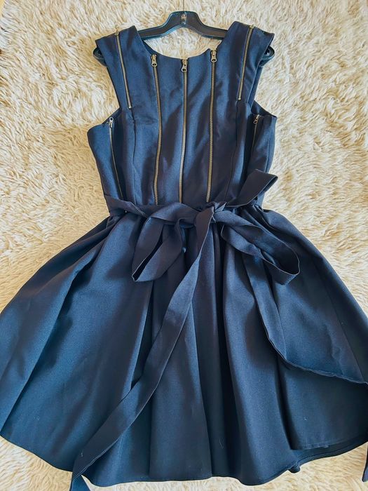 Елегантна черна рокля Megz