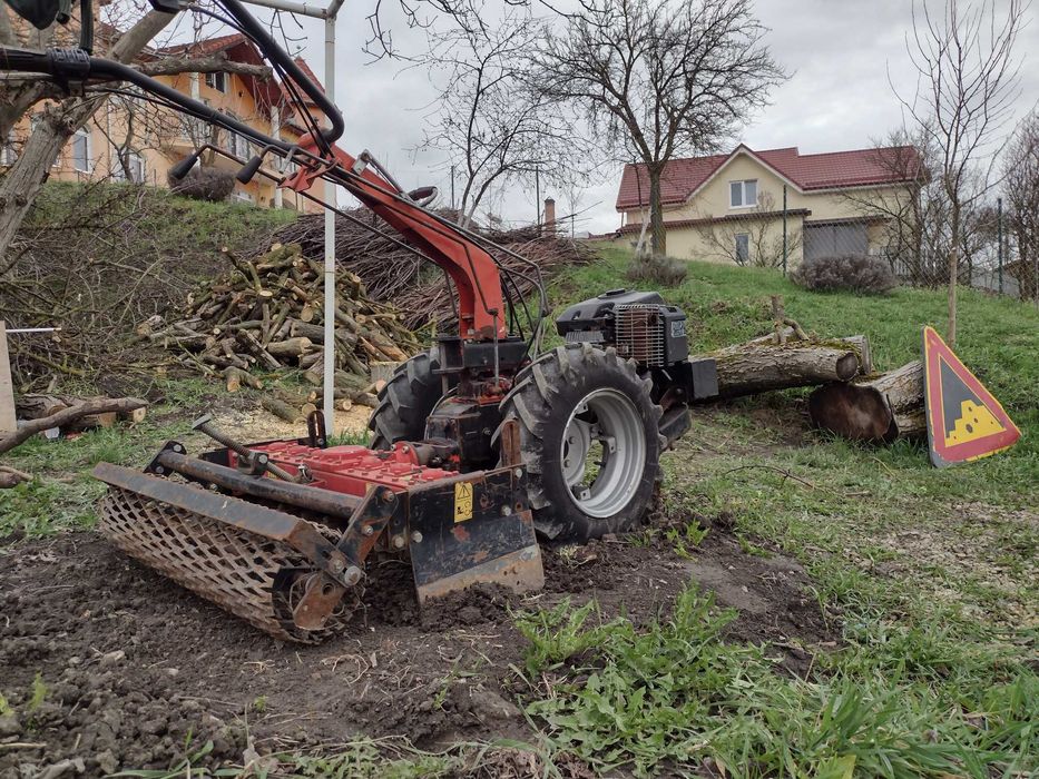 Motocultor cu freză nivelatoare BCS