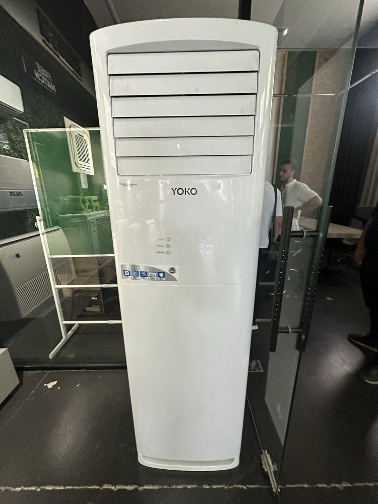 Колонный кондиционер YOKO 24/36 Со Склада Установка Доставка Есть