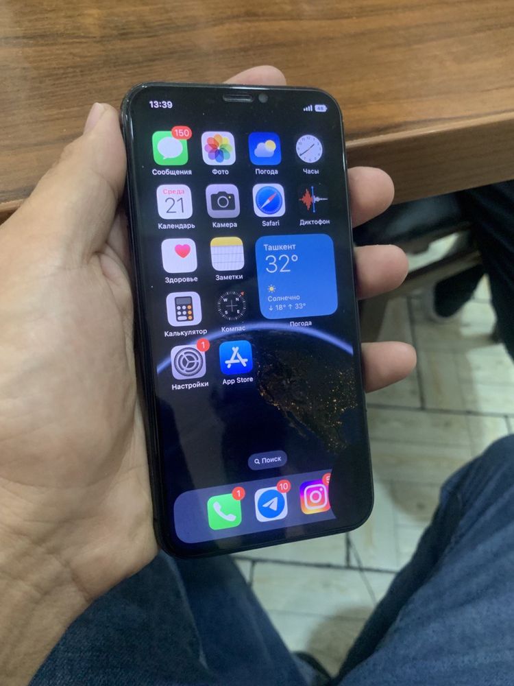 iphone x 64gb sotiladi