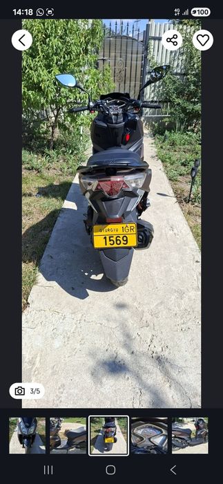 Vând scuter sym jet 14