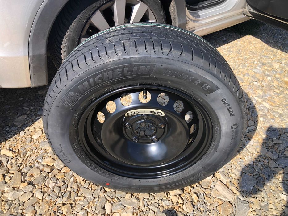 Roată de rezervă originală nouă, Megane IV, Michelin 195/65 R15 91H