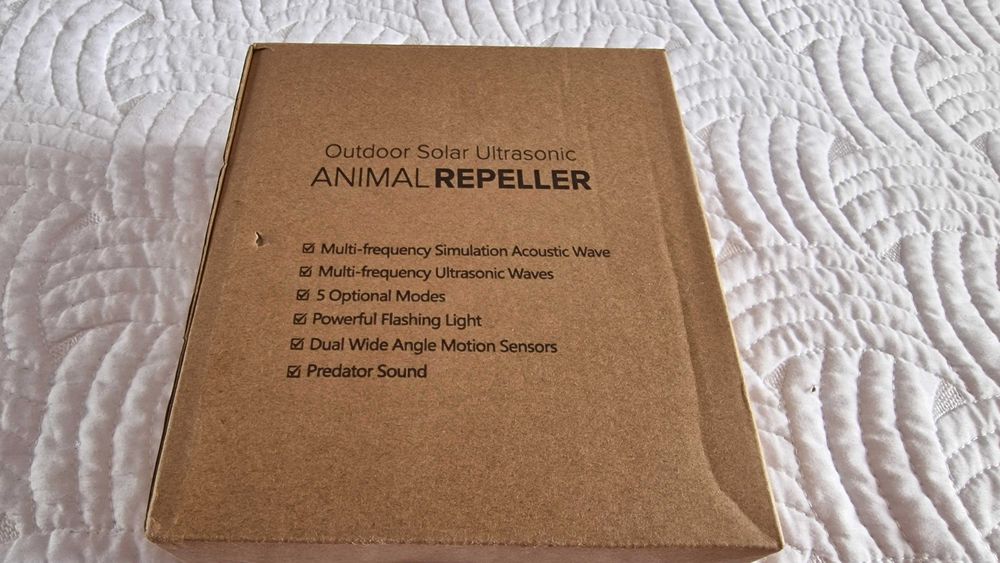 Aparat solar impotriva daunatorilor, Solar Ultrasonic Animal Repeller