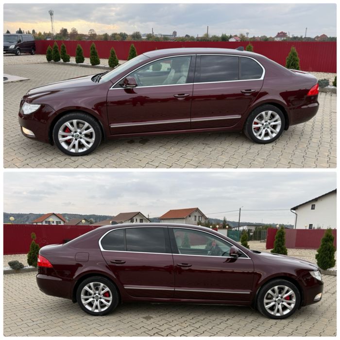 SKODA SUPERB ELEGANCE 1.8 DSG UNIC Proprietar navi piele senzori full