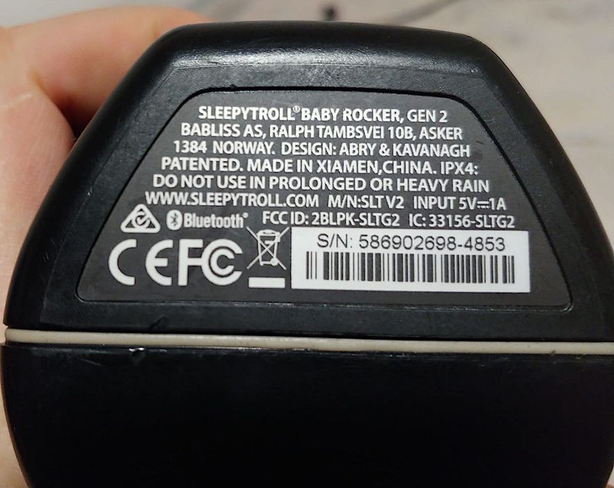 Sleepytroll Baby Rocker Gen 2 dispozitiv vibrații  radio portabil Sony