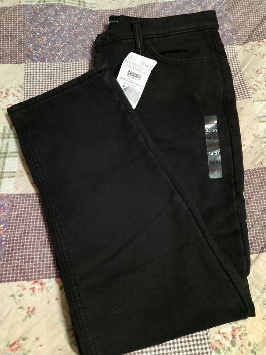 Джинсы мужские с начёсом зимние.