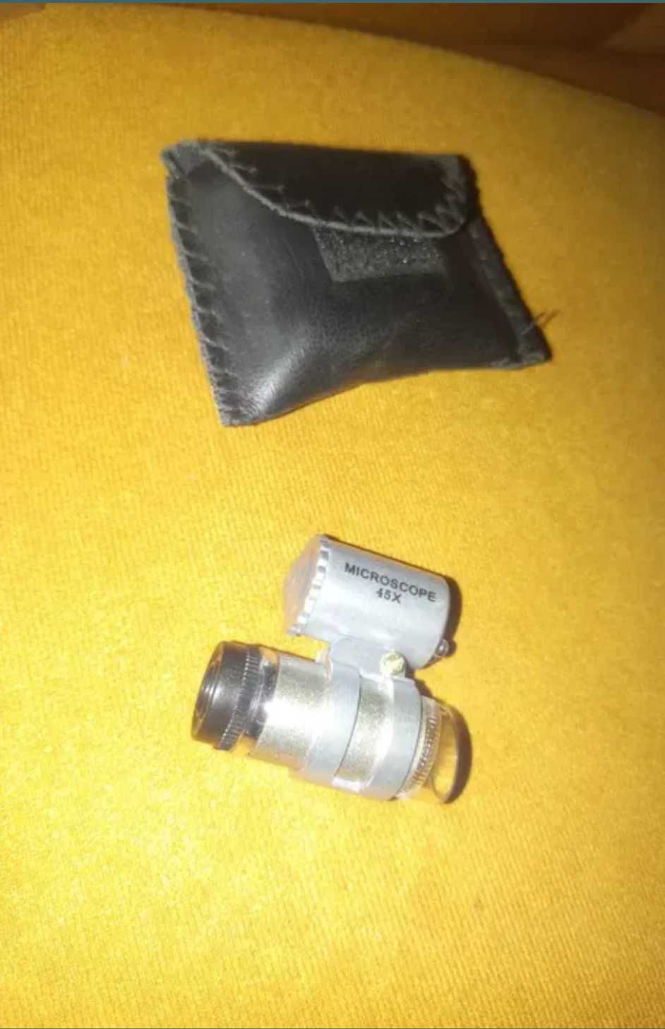 Microscop optic portabil pt. doctori/savanti/arheologi & ceasuri/bani