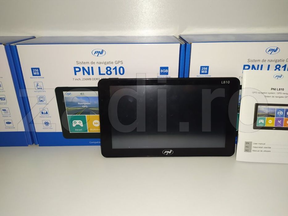 Sistem de navigatie PNI l810- 4 programe instalate-harti full europa
