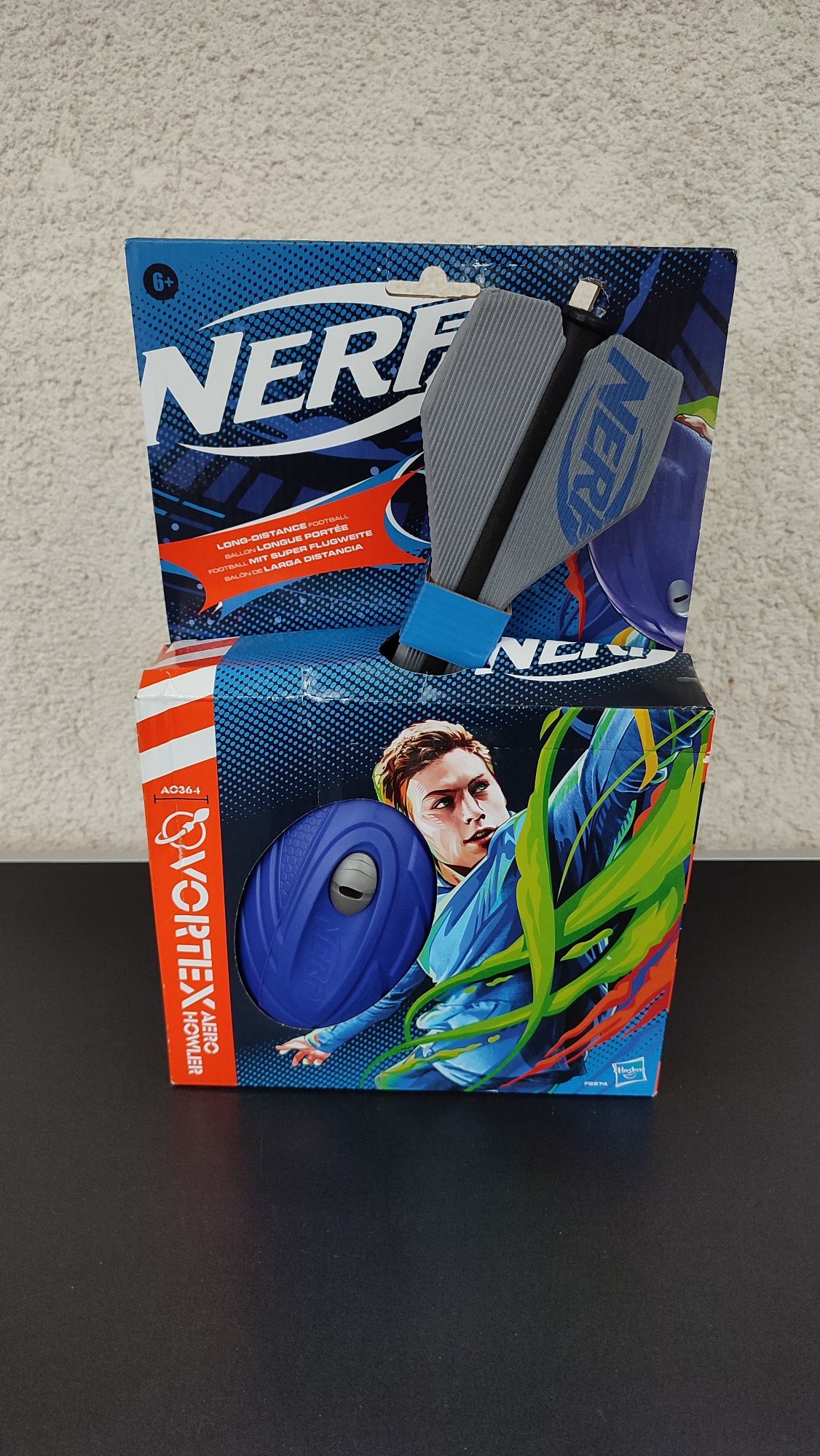 jucarie Nerf vortex aero howler suieratoare fotbal copii fete baieti