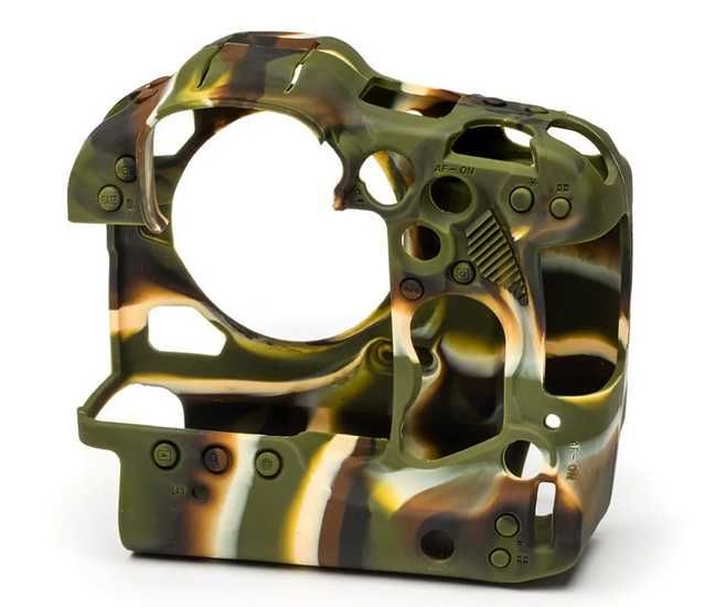 EasyCover ECCR3C Husa Protectie Silicon pentru Canon R3 Camouflage