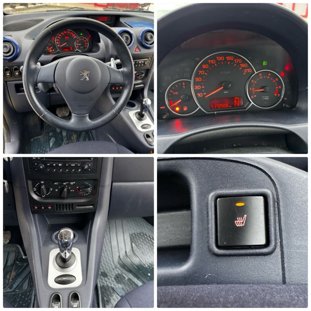 PEUGEOT 1007 AUTOMAT+PADELE EURO 4 km reali clima senzori impecabil