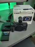 Canon M6 mark II 32.5Mp body + EVF-DC2 + 3 baterii si accesori