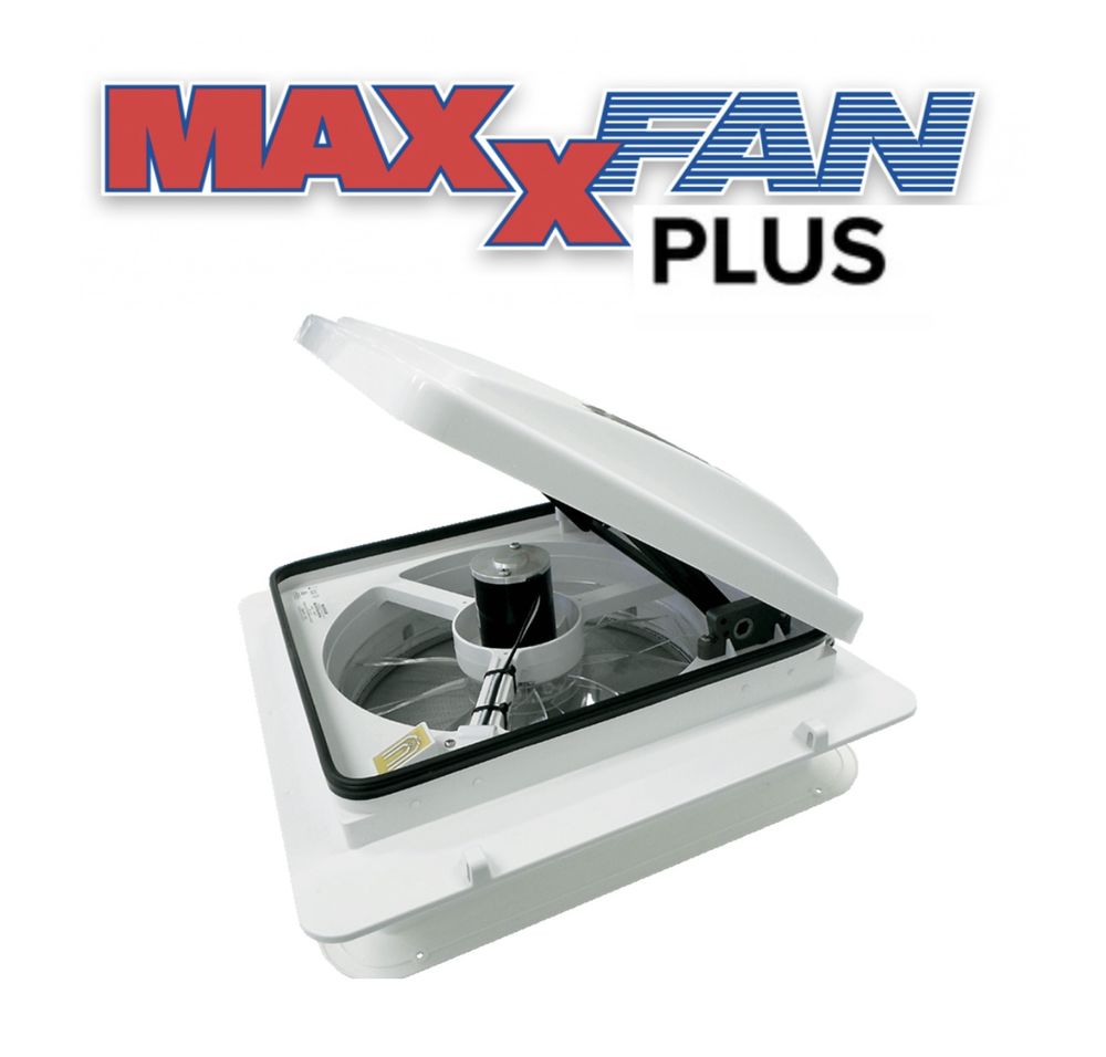 Trapa MaxxFan Plus cu ventilator 12V pt rulota/autorulota/camper