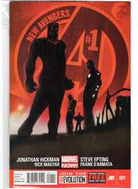 New Avengers #1 2013, Marvel benzi desenate