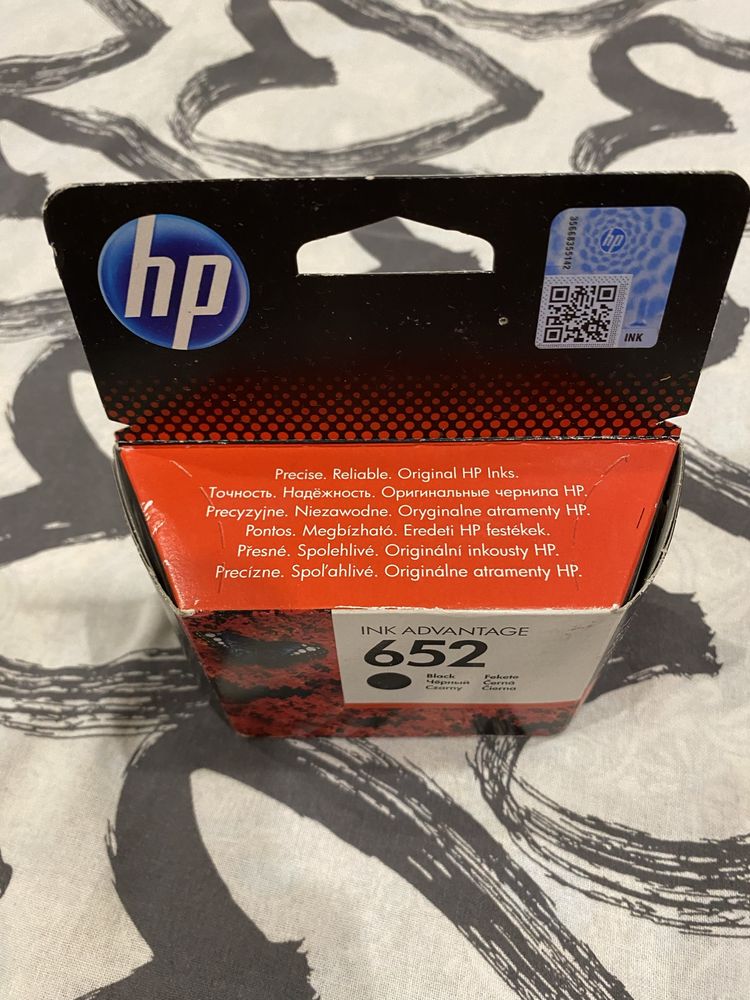 Картриджи HP F6V25AE 652 черный и цветные до 25 мая!