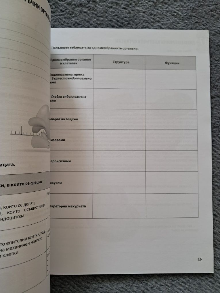 Работни листове биология 9 клас Клет Булвест 2000