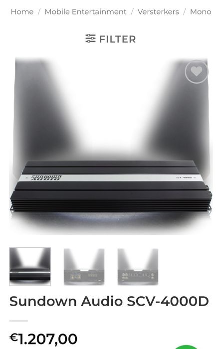 Усилвател Моноблок Sundown audio SCV-4000 D