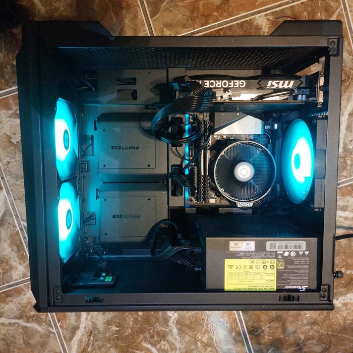 PC gaming ITX Ryzen 5600G RTX 4060 32GB DDR4 garanție