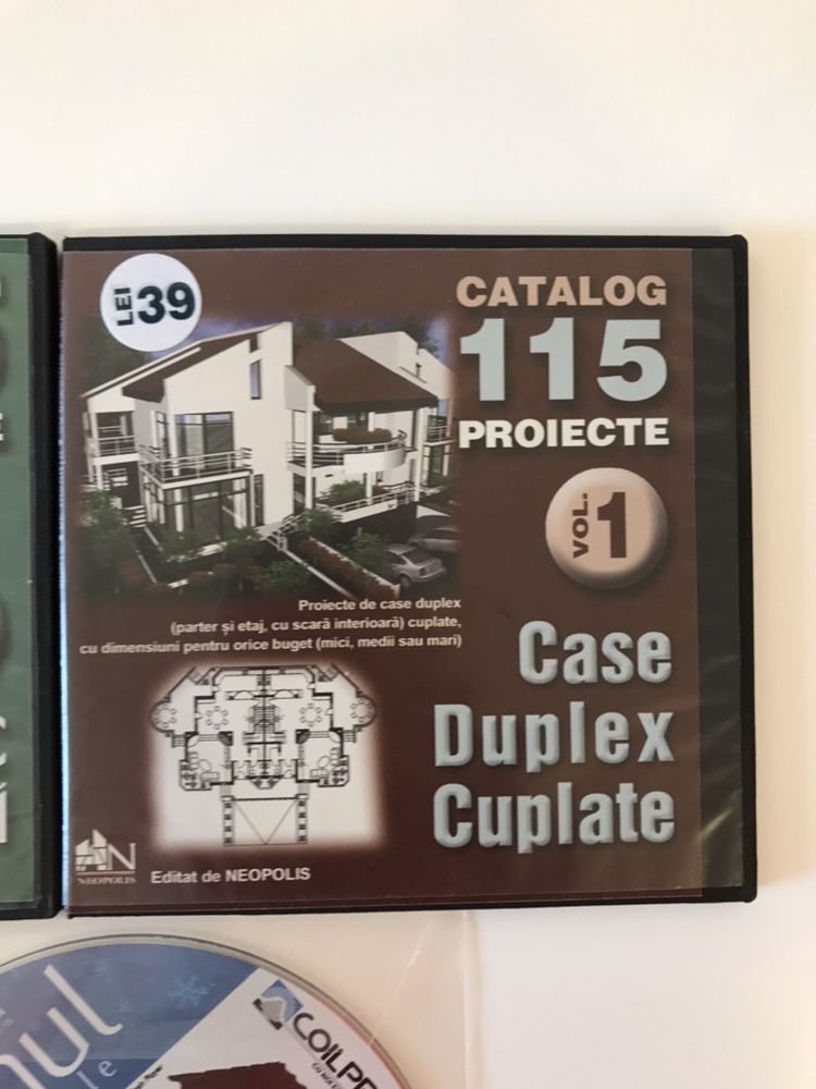 Set Cd cu proiecte de case