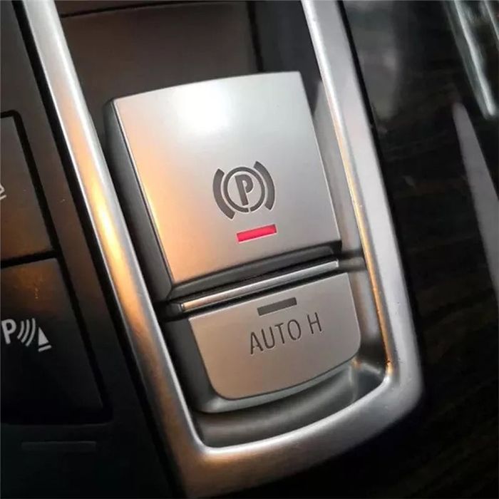 Buton parcare crom Auto Hold Bmw Seria X 1 3 5 7 F01 F07 F10 F15 F25