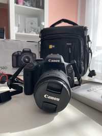 Фотоапарат Canon EOS 750D + обектив и аксесоари