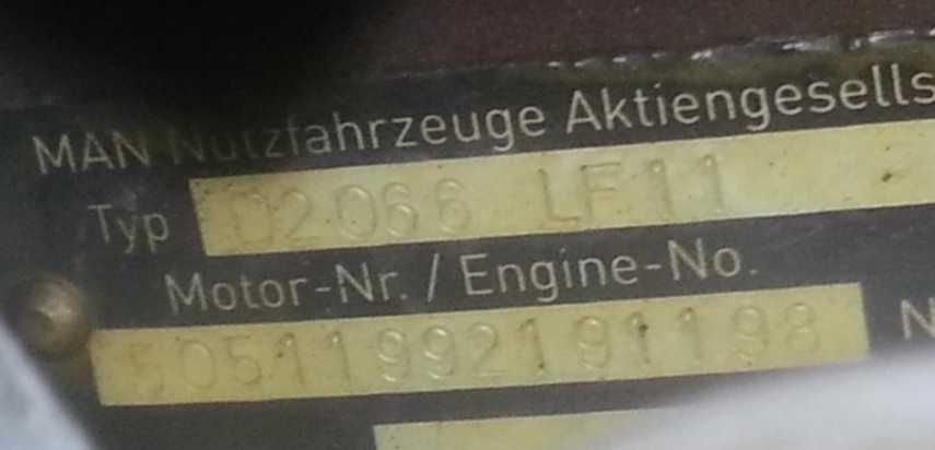 Motor complet camion MAN D 2066 LF11 Euro 4 - Piese/Dezmembrari MAN