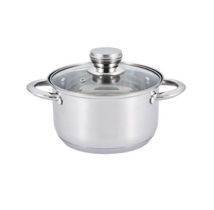 Тенджера Rosberg R51210O16, 16/18/20/22/24/26см, Неръждаема стомана