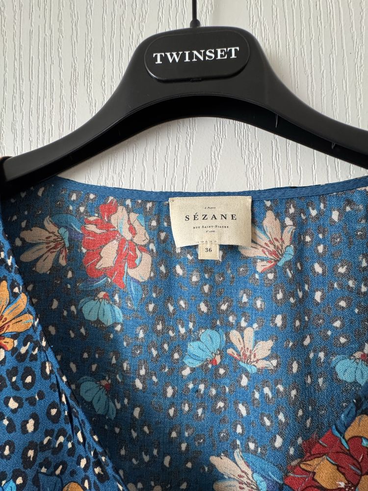 Блуза Sezane, размер М/L, вискоза