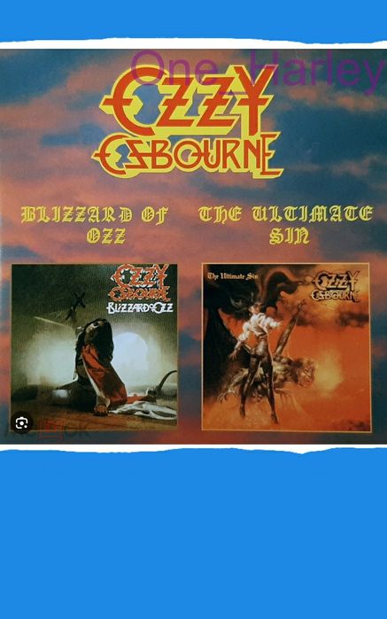 Ozzy Ozbourne, компакт-диски.