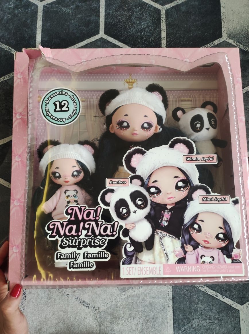 Na! Na! Na! Surprise Семейство кукли Panda