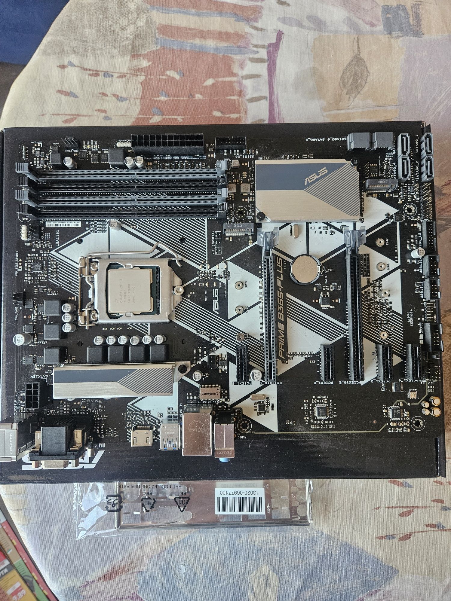 Дънна платка ASUS PRIME B 365 PLUS