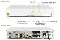 Receptor satelit Orange Samsung SMT-H6106 cu telecomanda,fără cartelă.