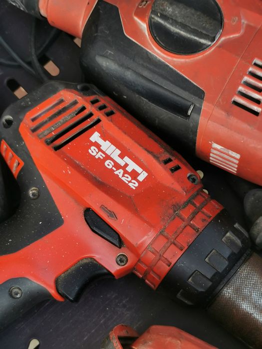 Hilti pachet 3 bateri 3 scule încărcător impact picamer filetanta