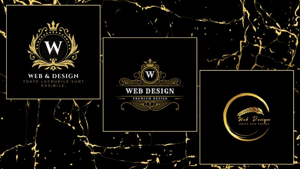 Web Design - Creare Logo - Design Grafic  - Meniu - Magazin - Invitati