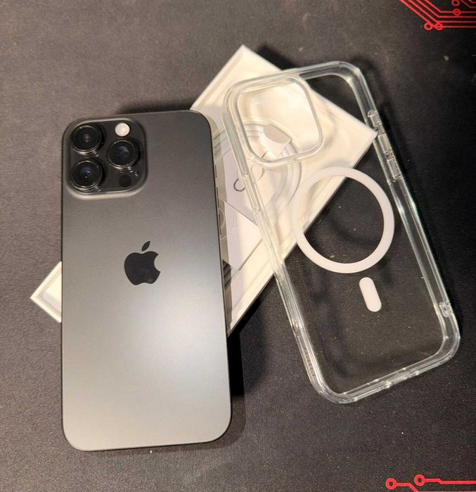 iPhone 16 Pro Max - 256GB - Black Titanium - CA NOU - GARANTIE