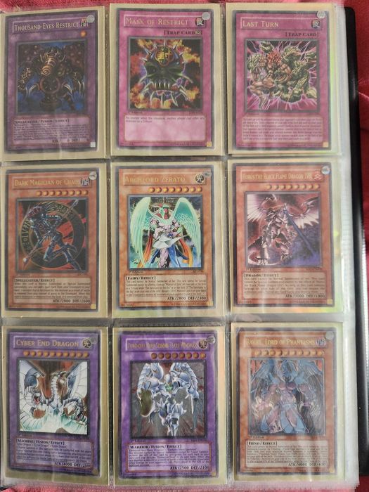Yu gi oh colletion cards