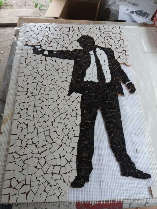 Tablou James Bond mozaic ceramica special Trenkart