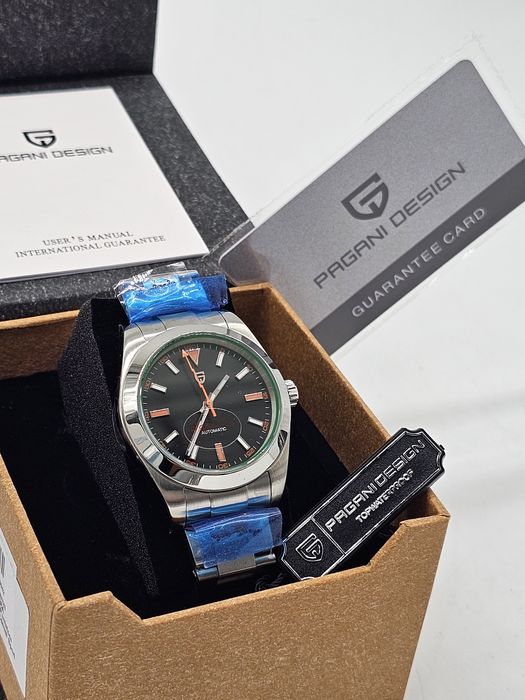 Oferta! Pagani Design 1733 Ceas automat pentru bărbați NH35A green