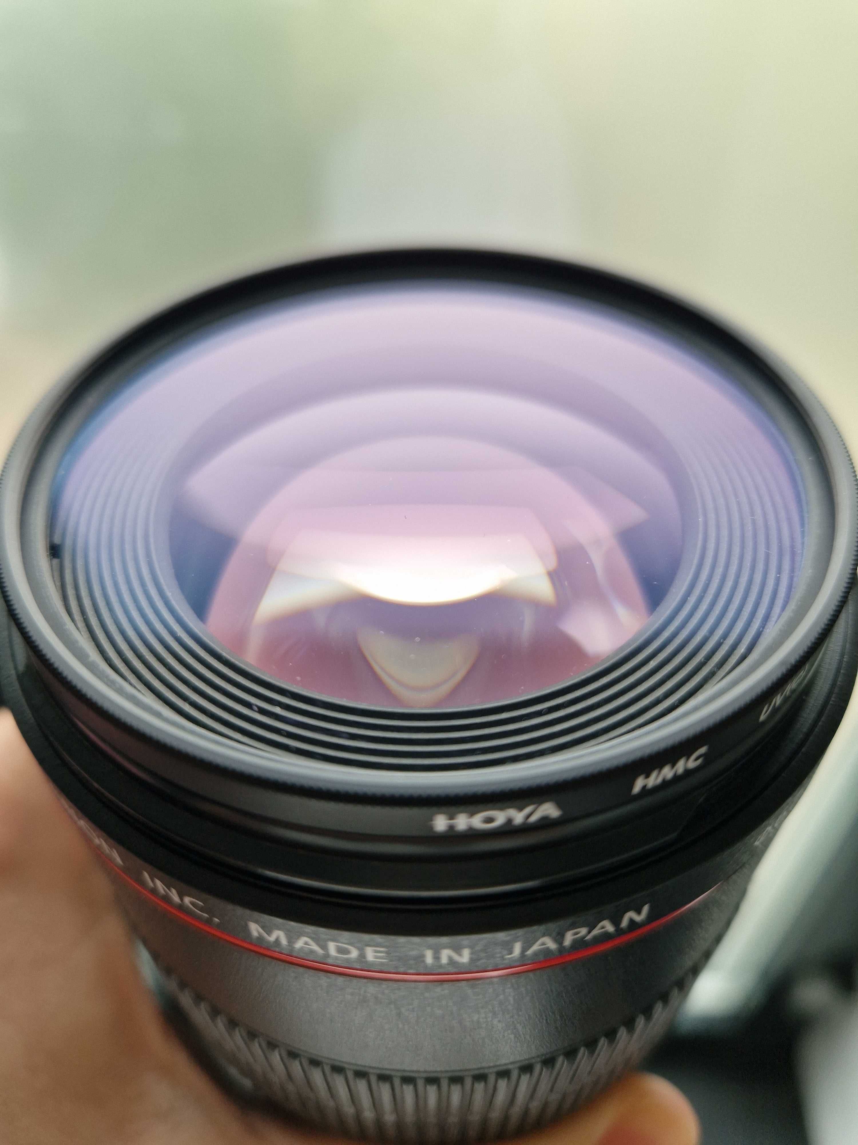 Обектив Canon EF 100mm f / 2.8L Macro IS USM + подарък