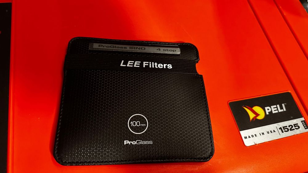 3 броя фото / видео филтър Lee Filters Pro Glass ND IRND 100mm