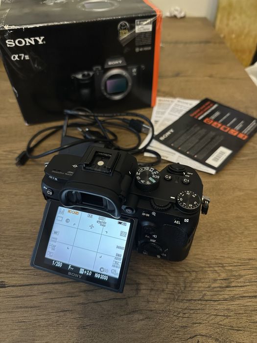 Body Sony a7iii, a7 3, impecabil, la cutie, garantie