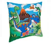 Perna Decorativa pentru Copii Verde Dinozaur 30x30cm